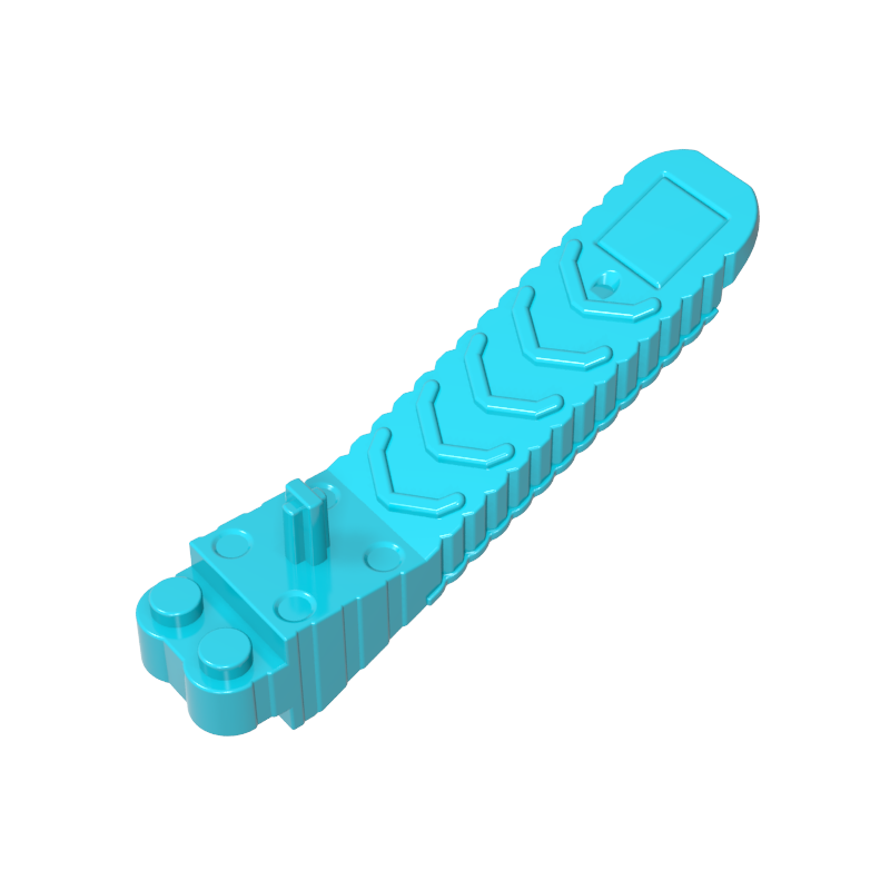 1x5x4 gebogener Ziegelstein-Trenner