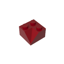 Neigung 45° 2 x 2 Doppelkonkav