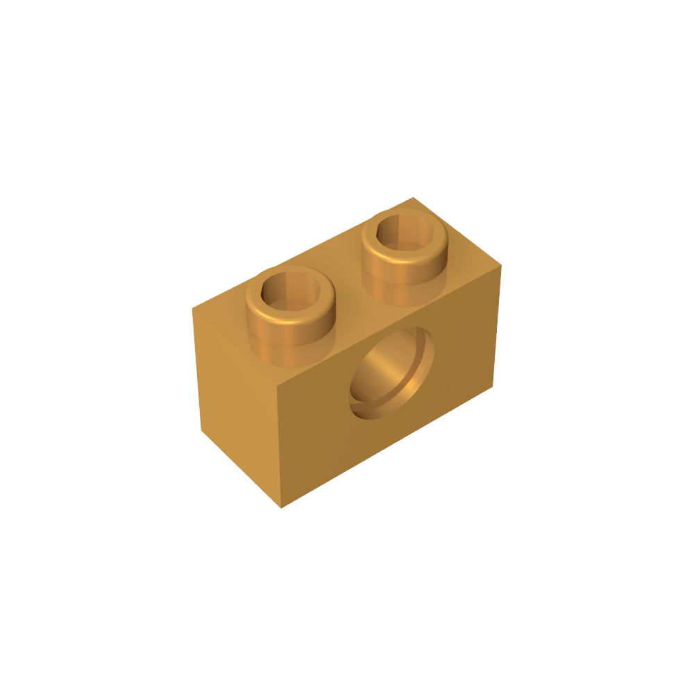 Technic Stein 1 x 2 [1 Loch]-MyGobricks