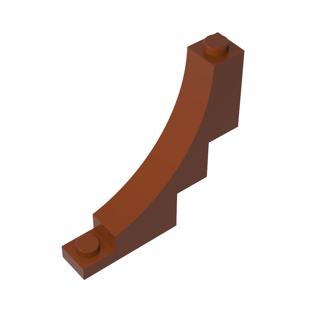 Ziegelbogen 1 x 5 x 4 invertiert - MyGobricks