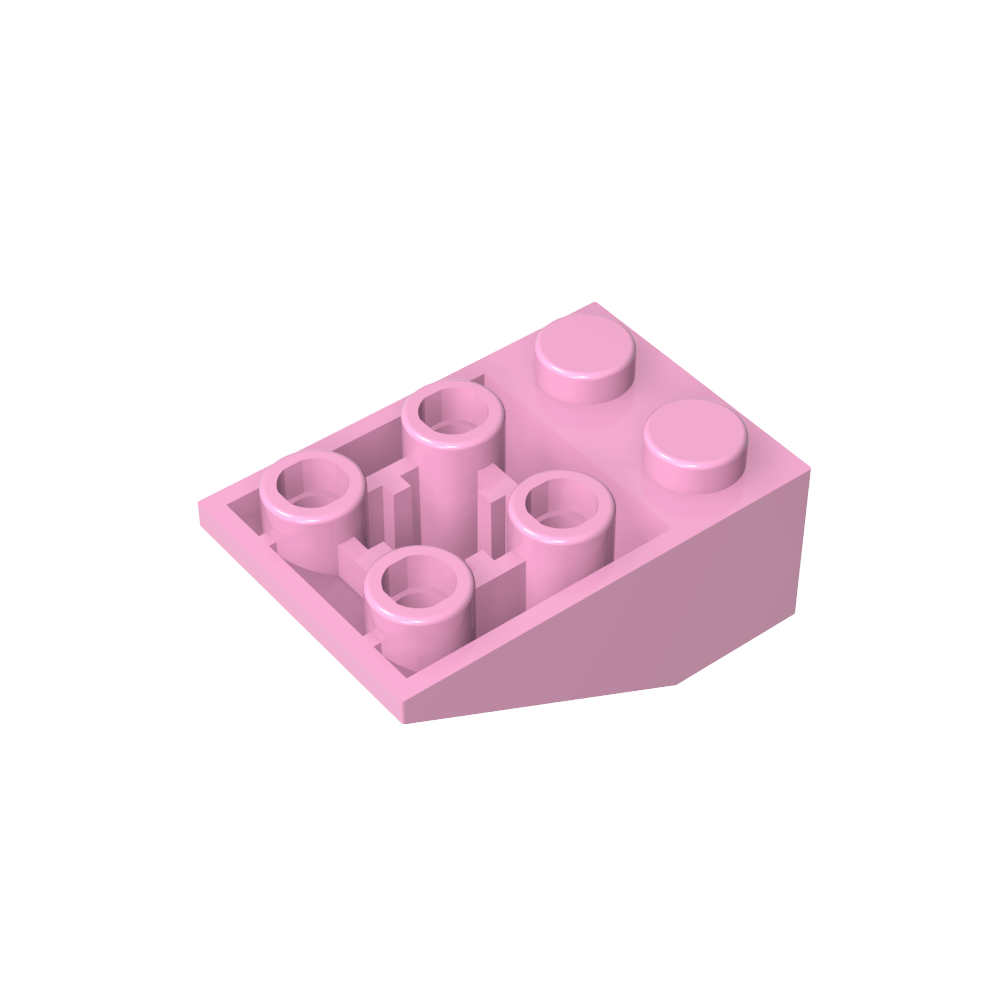 Schräge umgekehrte 33° 3 x 2 [Keine Verbindungen zwischen Noppen]-MyGobricks