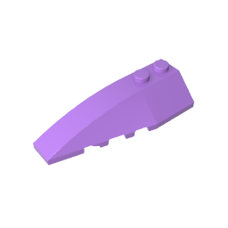 Keil gebogen 6 x 2 links-MyGobricks