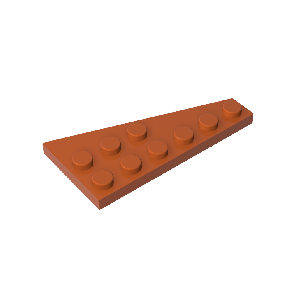 Keilplatte 6 x 3 Links-MyGobricks