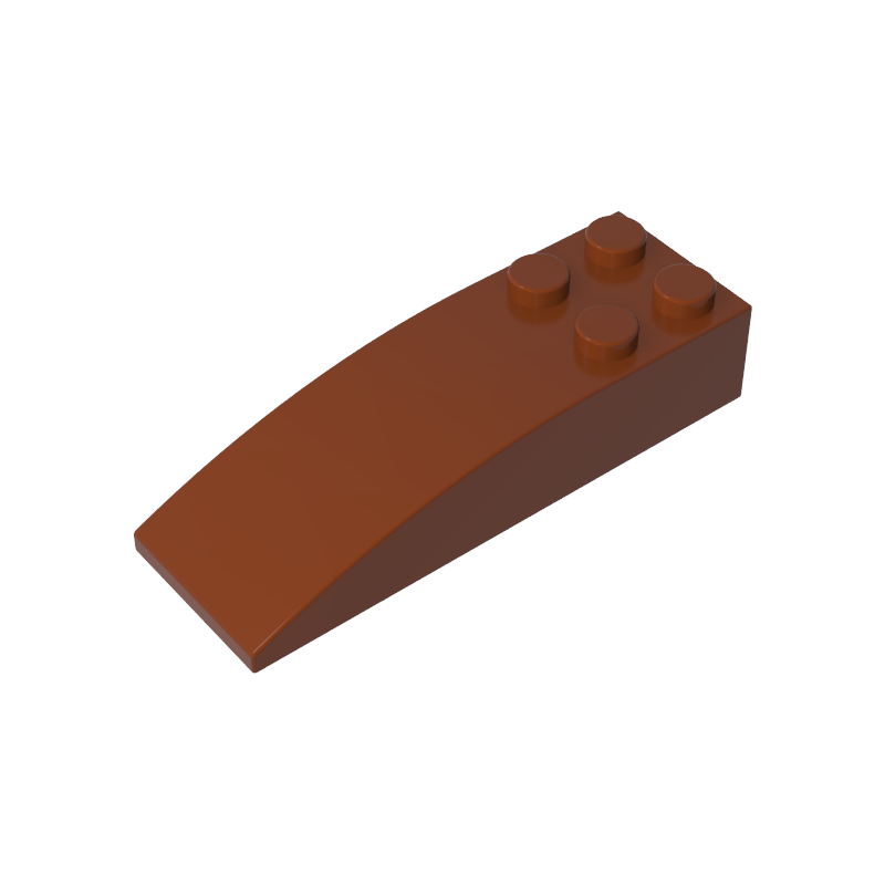 6x2 gebogene Ziegelsteine