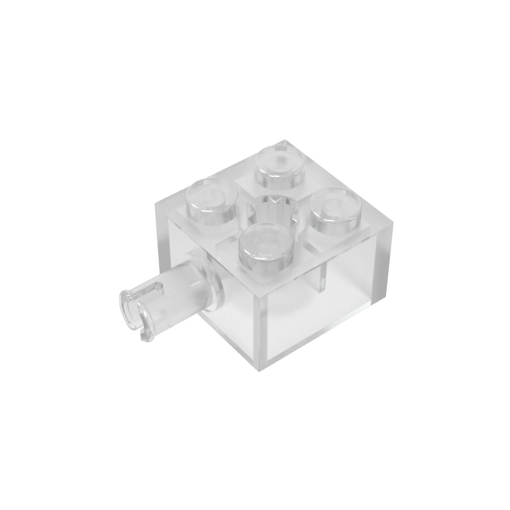 Stein Spezial 2 x 2 mit Stift und Achsloch - MyGobricks