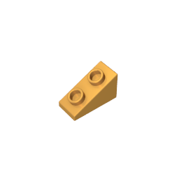 1x2x1 abgeschrägter Stein
