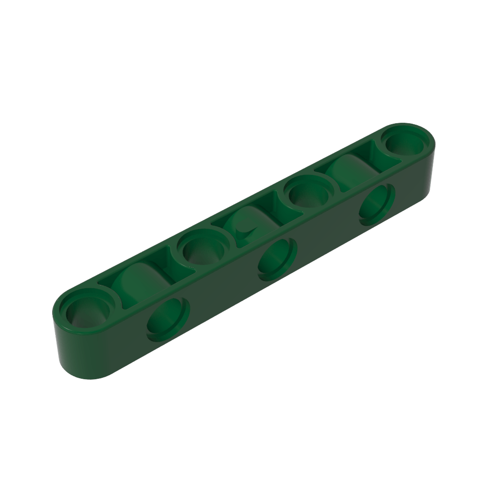 Technic Balken 1 x 7 Dick mit abwechselnden Löchern-MyGobricks