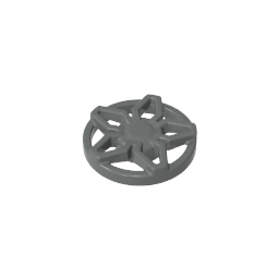 Radkappe 5 Speichen gerahmt – für Rad 18976-MyGobricks