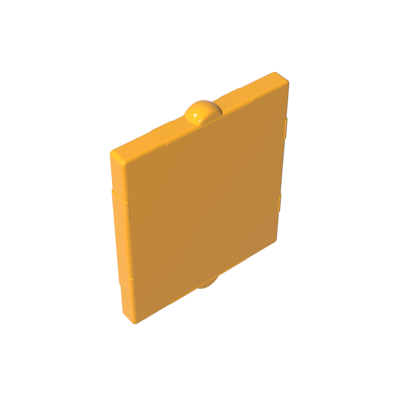 Flamme gelblich orange