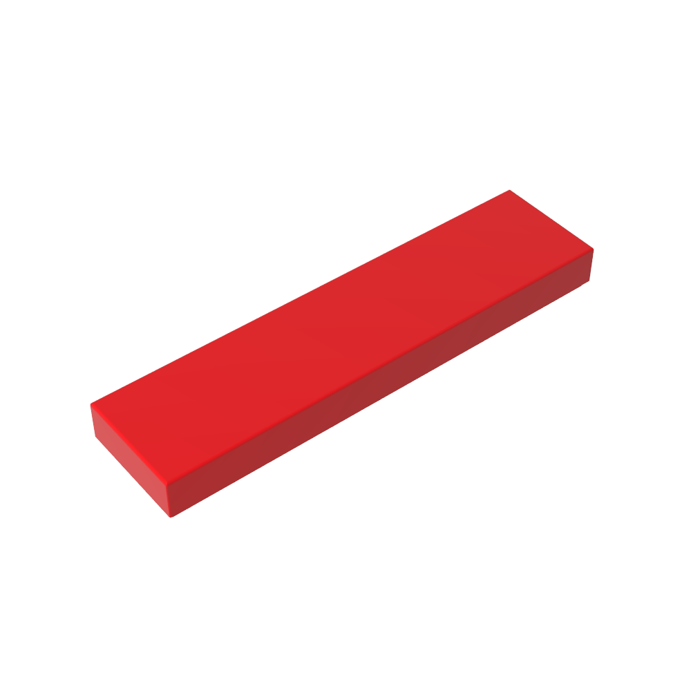 Fliese 1 x 4 mit Nut - MyGobricks