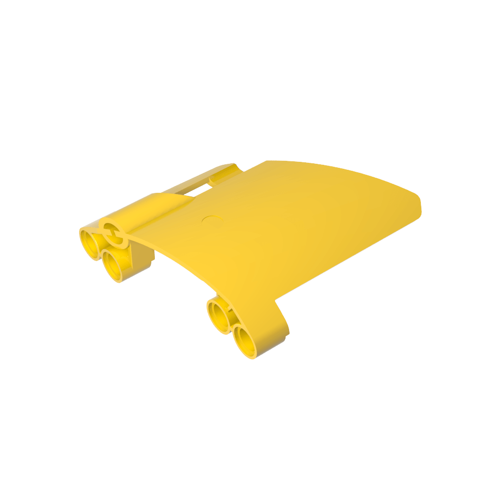 Technic Panel Verkleidung #23 Groß Kurz, Kleines Loch, Seite B-MyGobricks