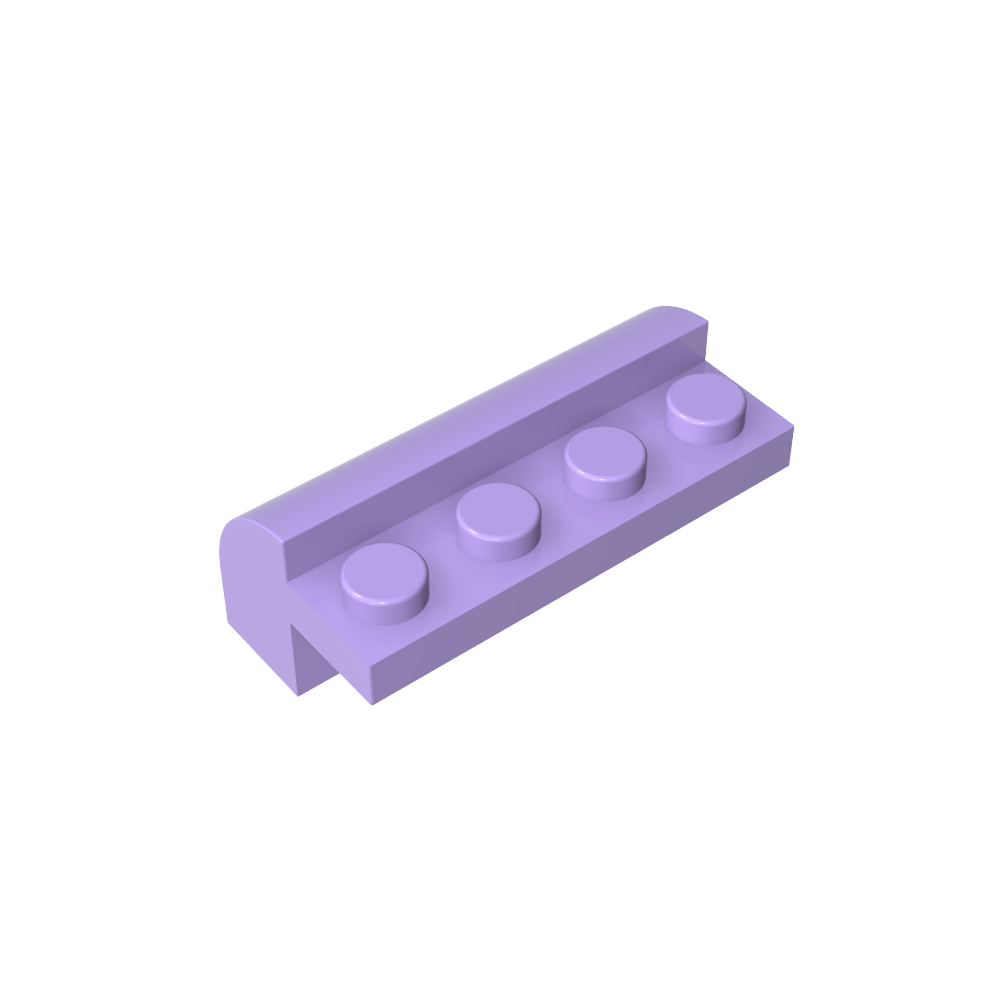 Gebogener Ziegelstein 2 x 4 x 1 1/3 mit gebogener Oberseite - MyGobricks