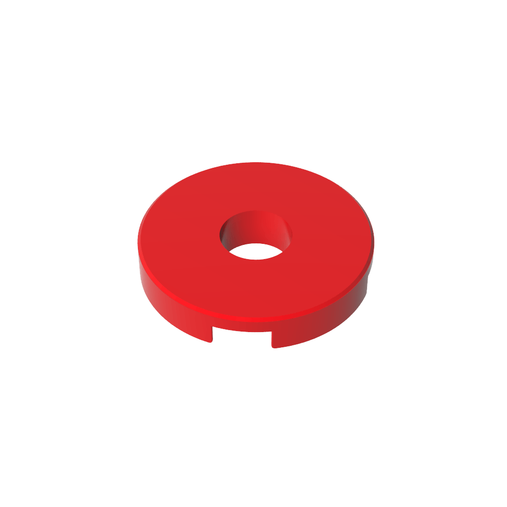 Fliese rund 2 x 2 mit Loch - MyGobricks