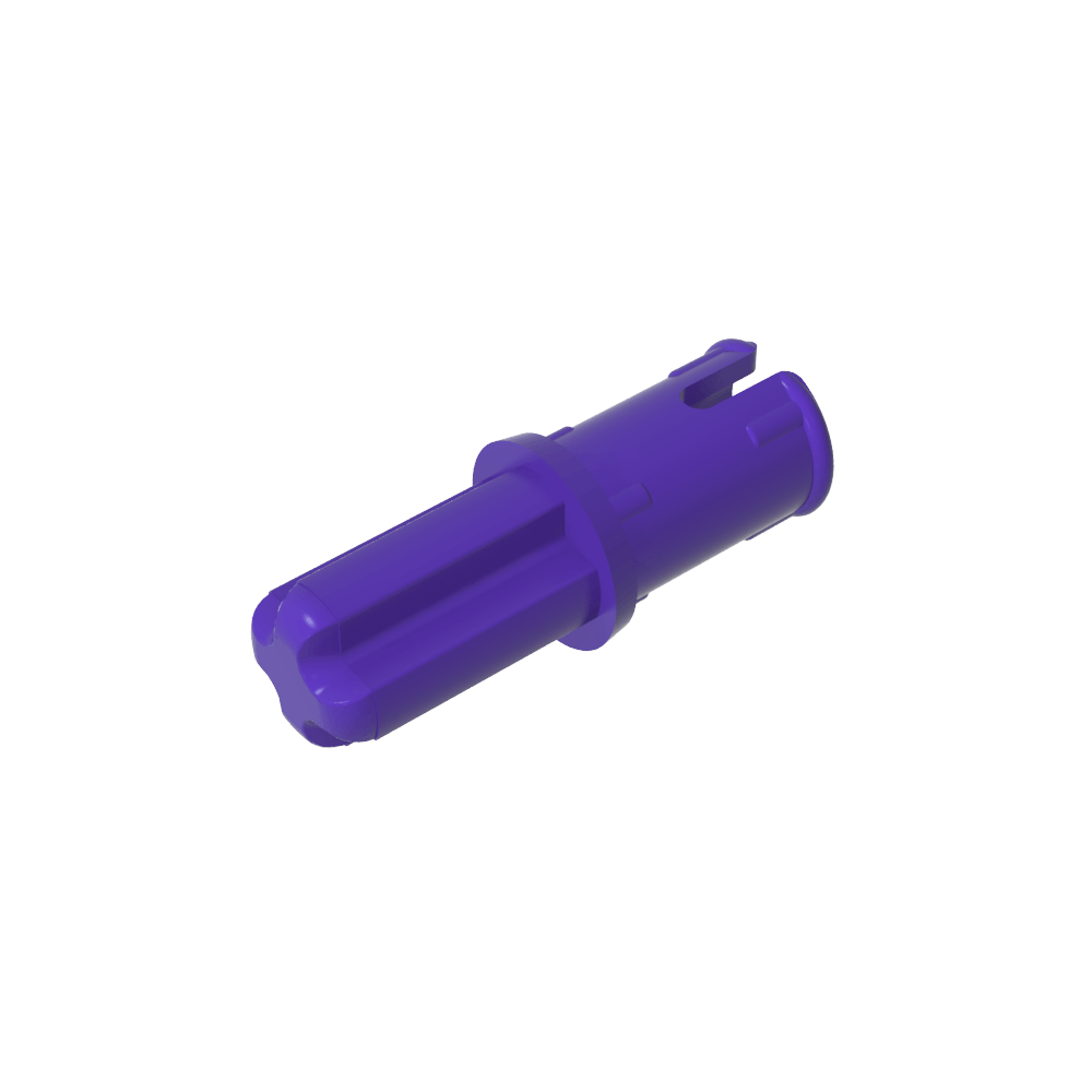 Technic Achsstift mit Reibrippen längs