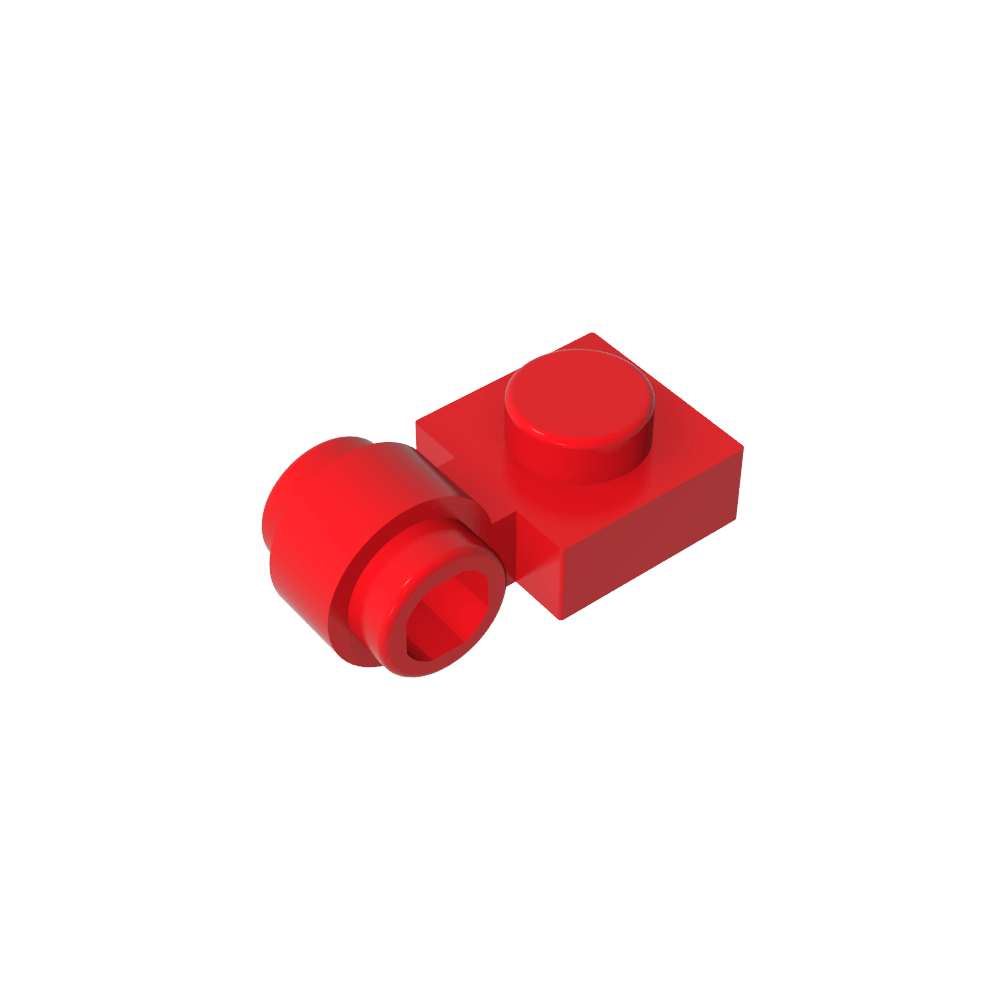 Platte Spezial 1 x 1 mit Clip Light [Dicker Ring]-MyGobricks
