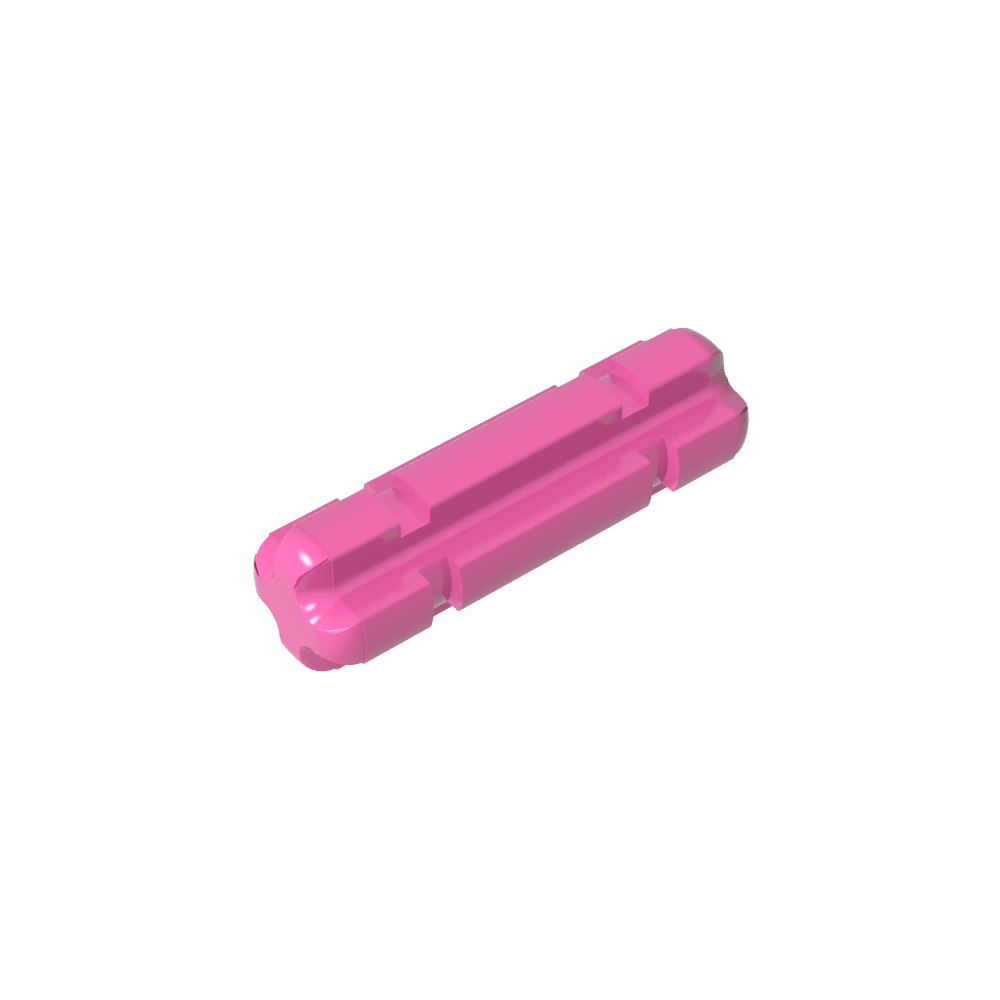 Technic Achse 2 gekerbt-MyGobricks