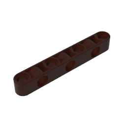 Technic Balken 1 x 7 Dick mit abwechselnden Löchern-MyGobricks