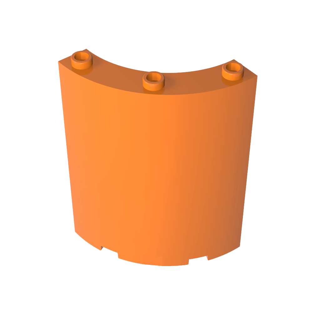 Panel 4 x 4 x 6 Viertelzylinder-MyGobricks