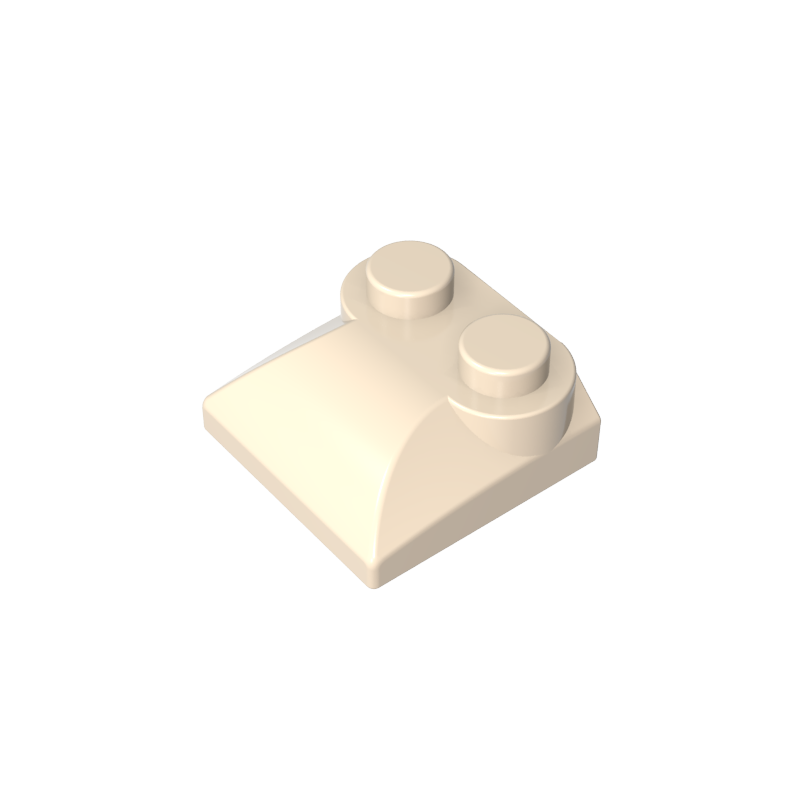 2x2 gebogener Stein