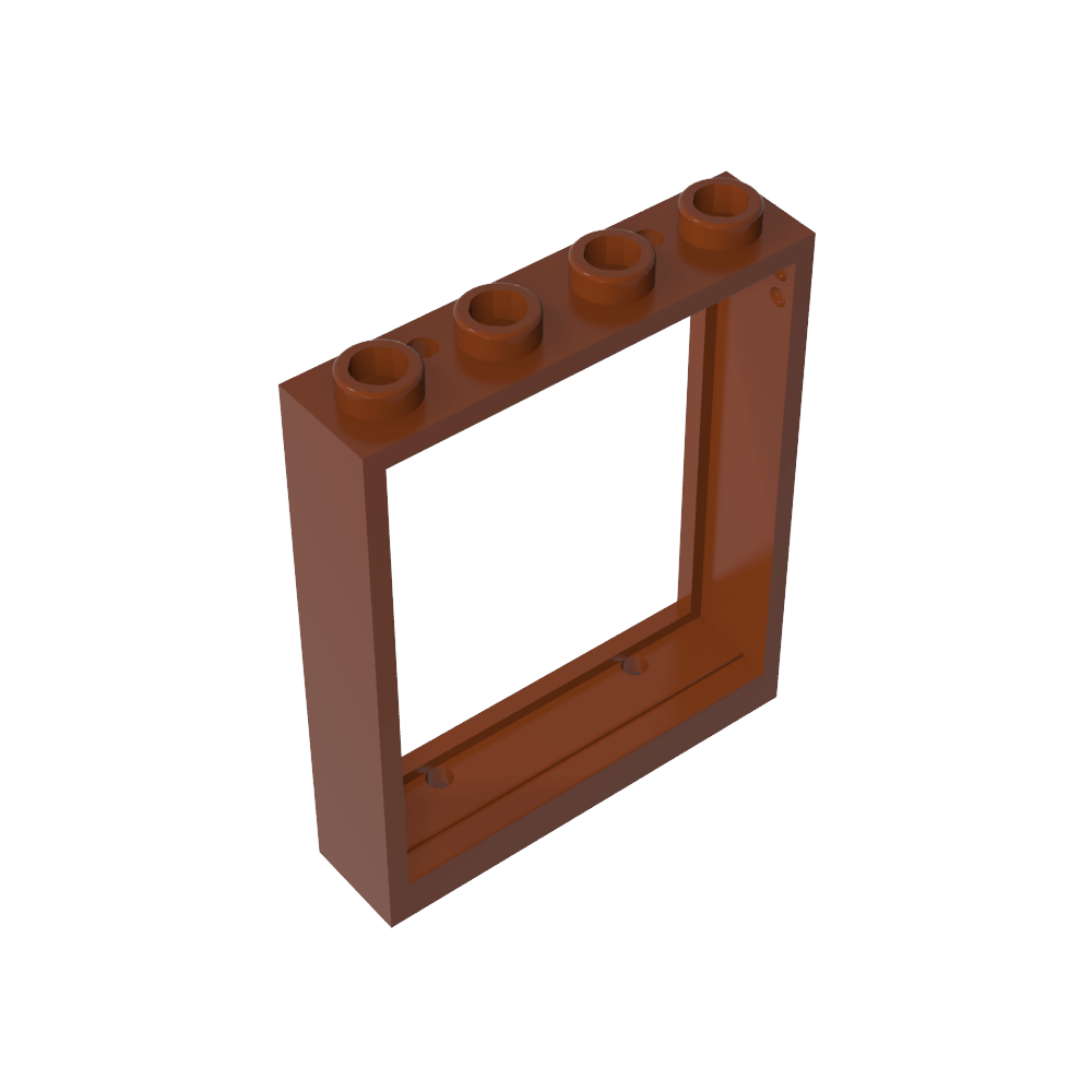 Türrahmen 1 x 4 x 4 (Aufzug) - MyGobricks