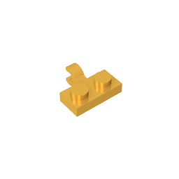 Platte Spezial 1 x 2 mit Clip Horizontal an der Seite