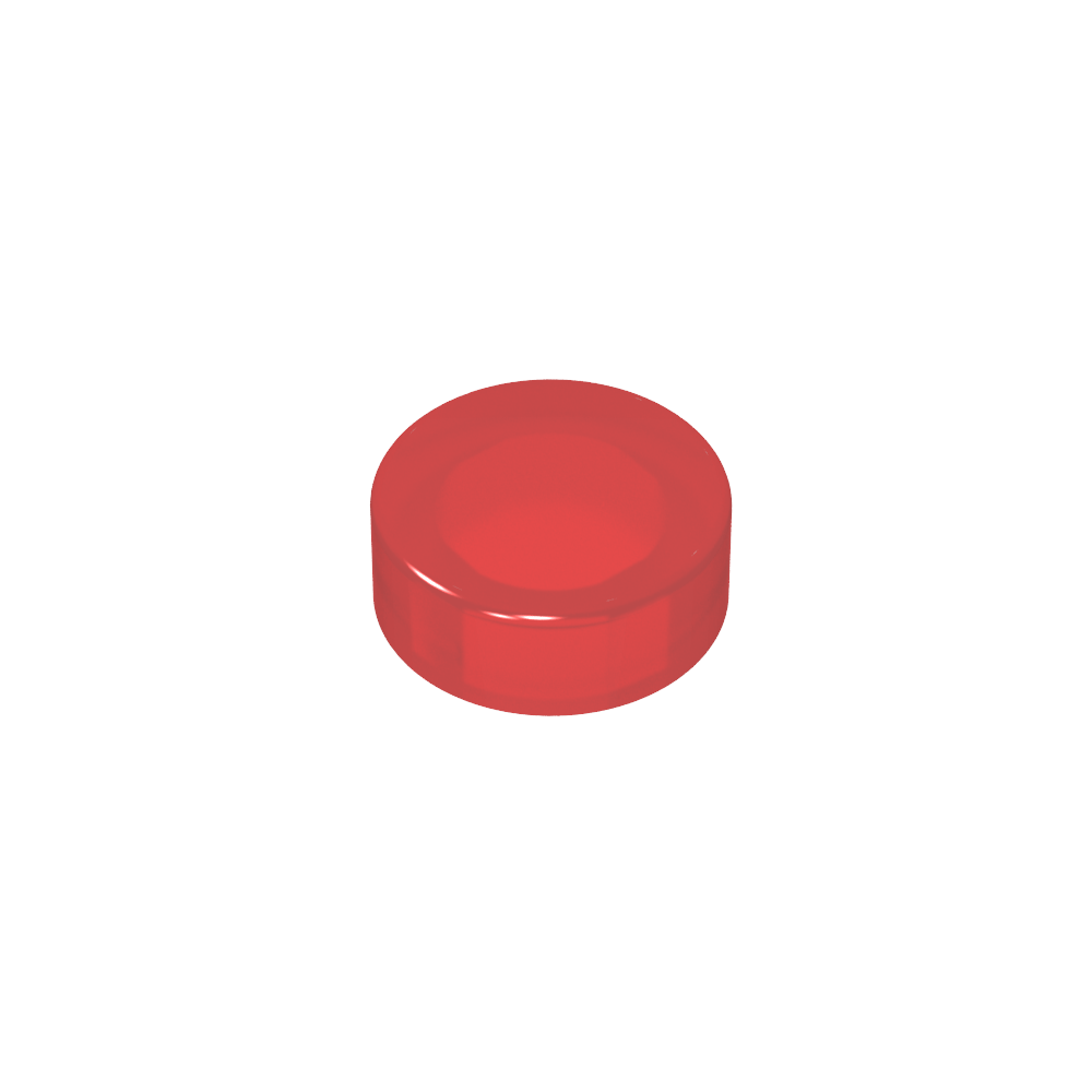 Fliese rund 1 x 1 - MyGobricks