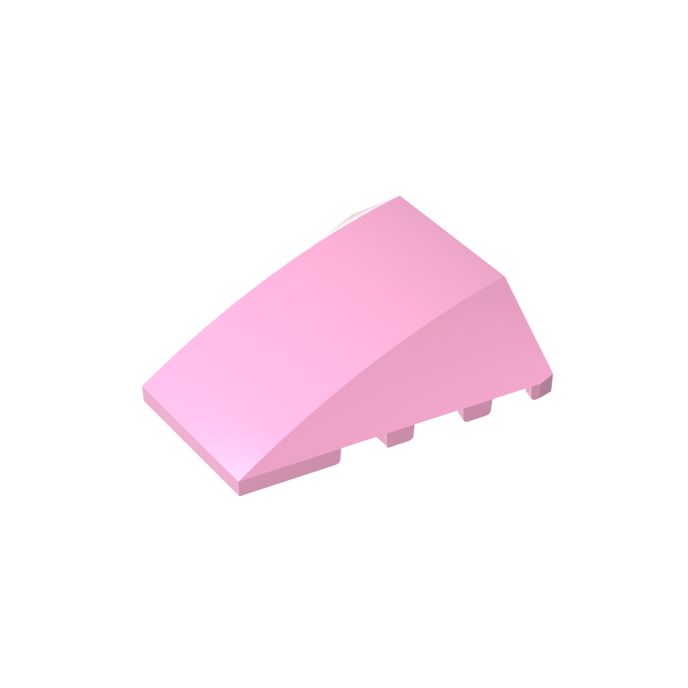 Keil gebogen 4 x 4 ohne obere Noppen - MyGobricks