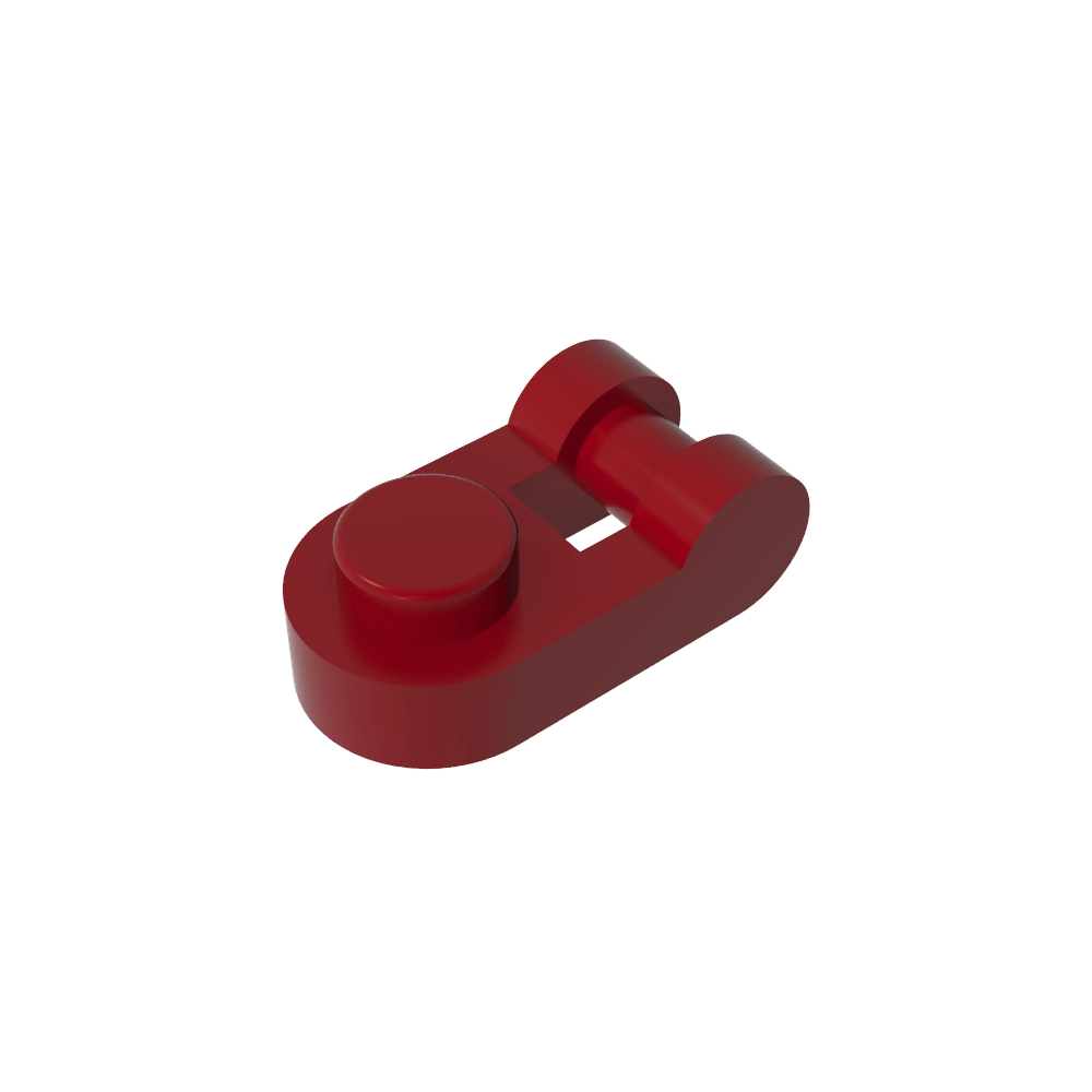 Platte Spezial 1 x 1 abgerundet mit Griff-MyGobricks