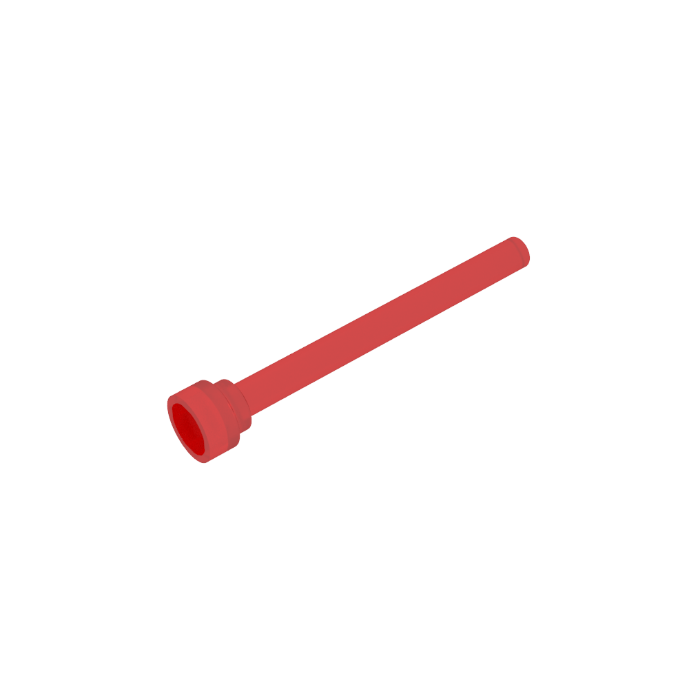 Antenne 1 x 4 mit abgerundeter Oberseite - MyGobricks