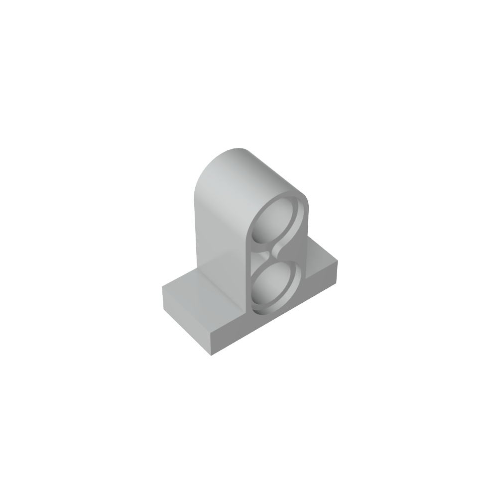 Technic Pin-Anschlussplatte 1 x 2 x 1 2/3 [Zwei Löcher oben]-MyGobricks