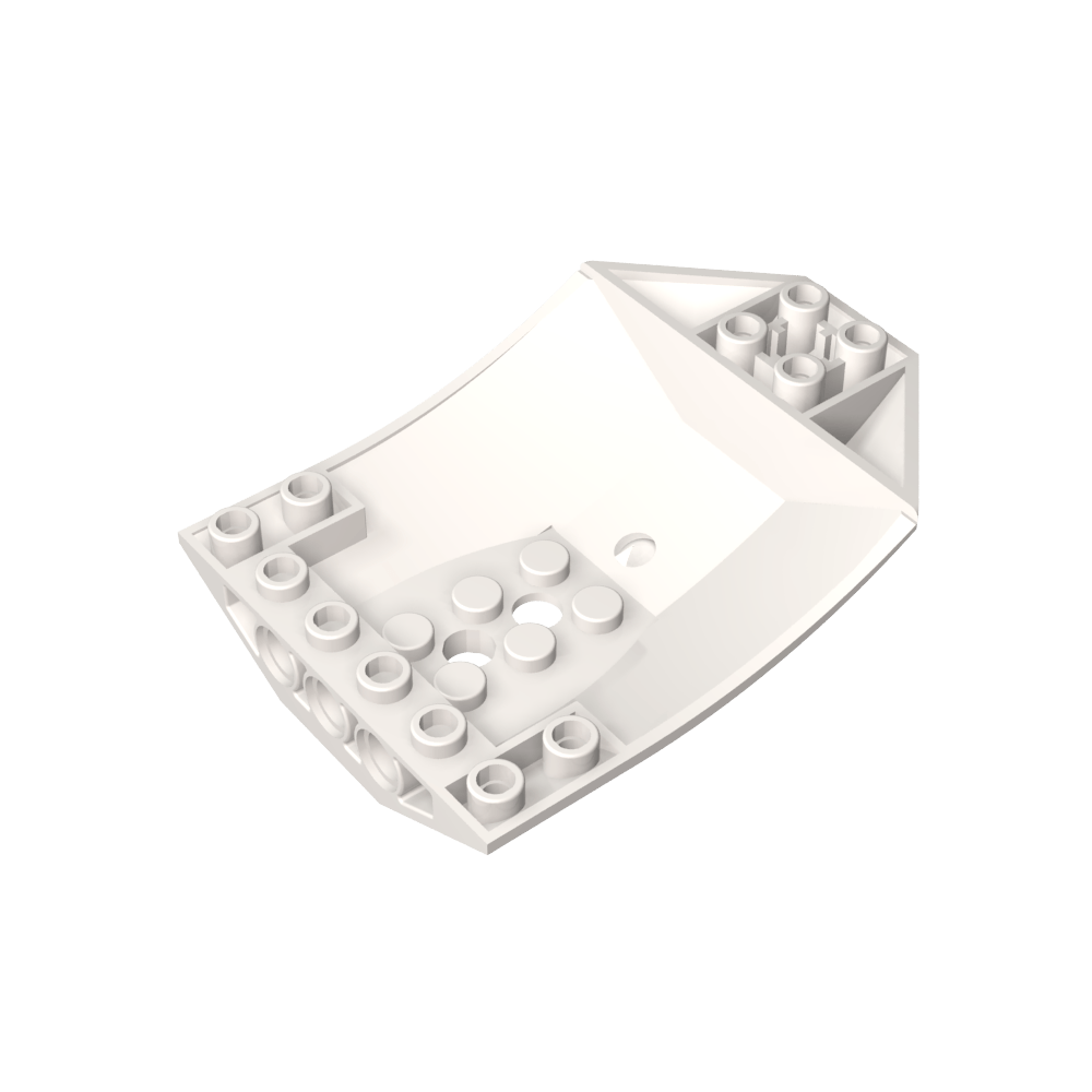 Keil gebogen invertiert 8 x 6 x 2 Cockpit-MyGobricks