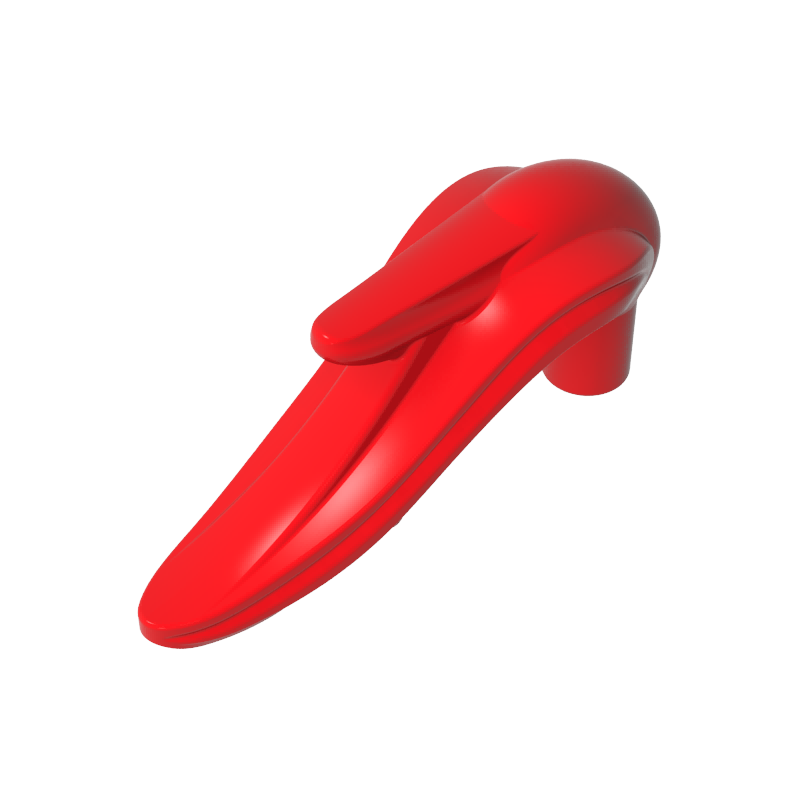 Pferdeschwanz, Haare der Minifigur zusammengebunden