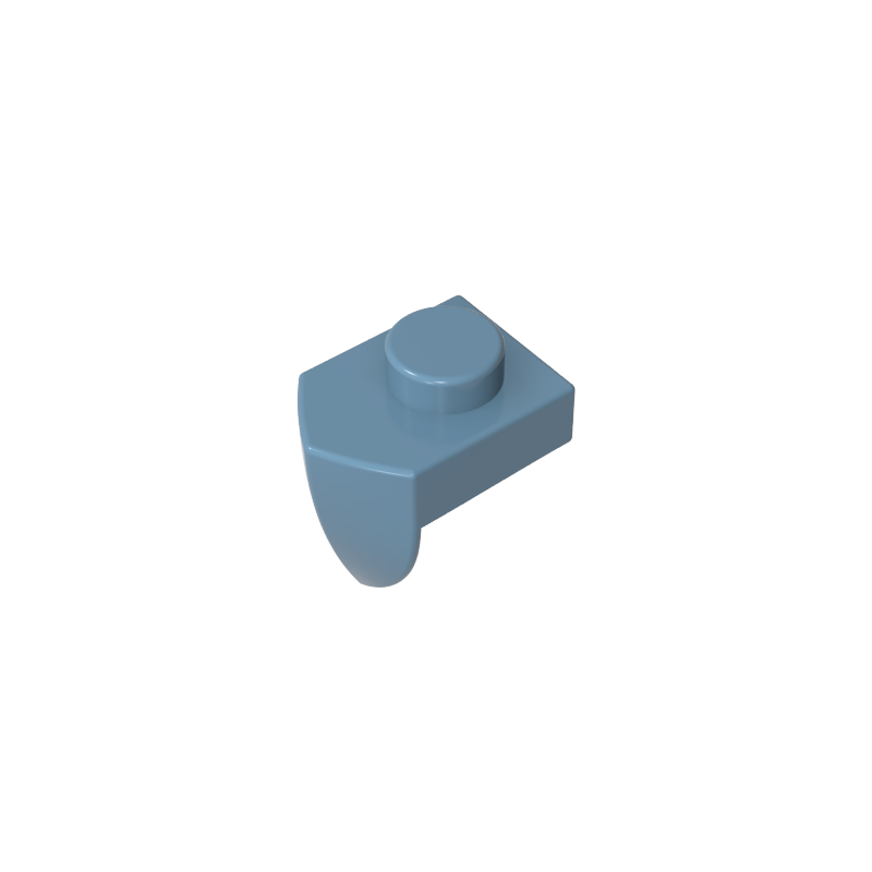 1x1 einseitig abgewinkeltes Brett