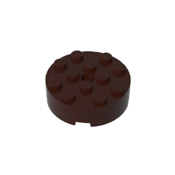 Rundstein 4 x 4 [Mittelloch]-MyGobricks