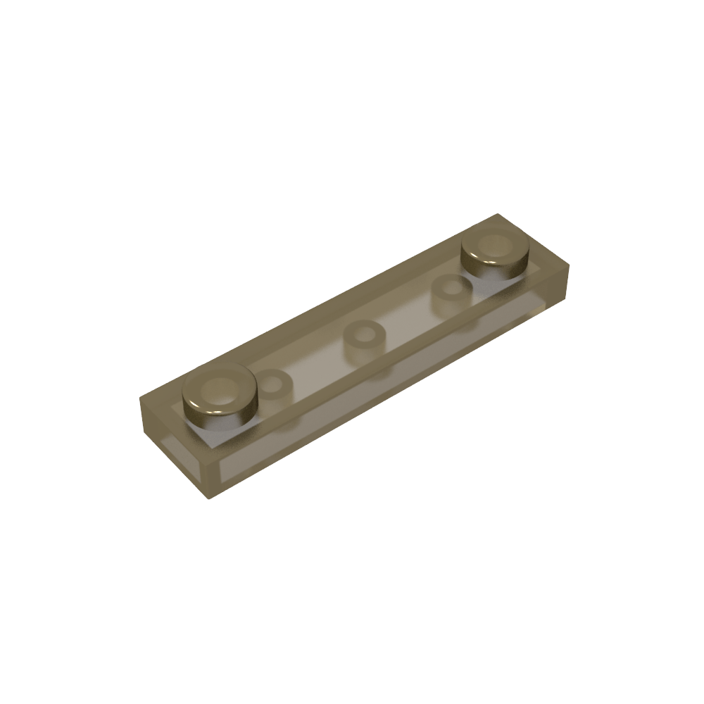 Platte Spezial 1 x 4 mit 2 Noppen-MyGobricks