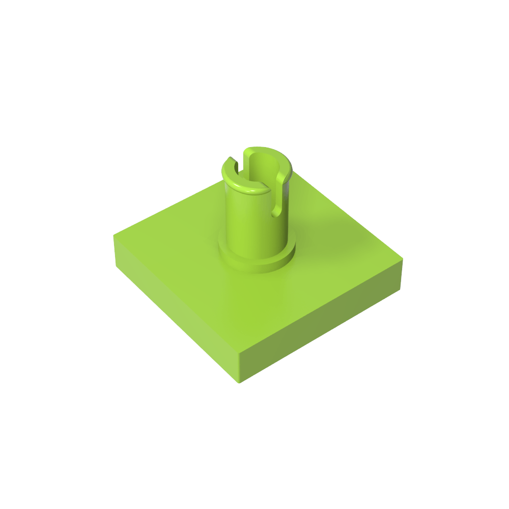 Fliese Spezial 2 x 2 mit Pin-MyGobricks