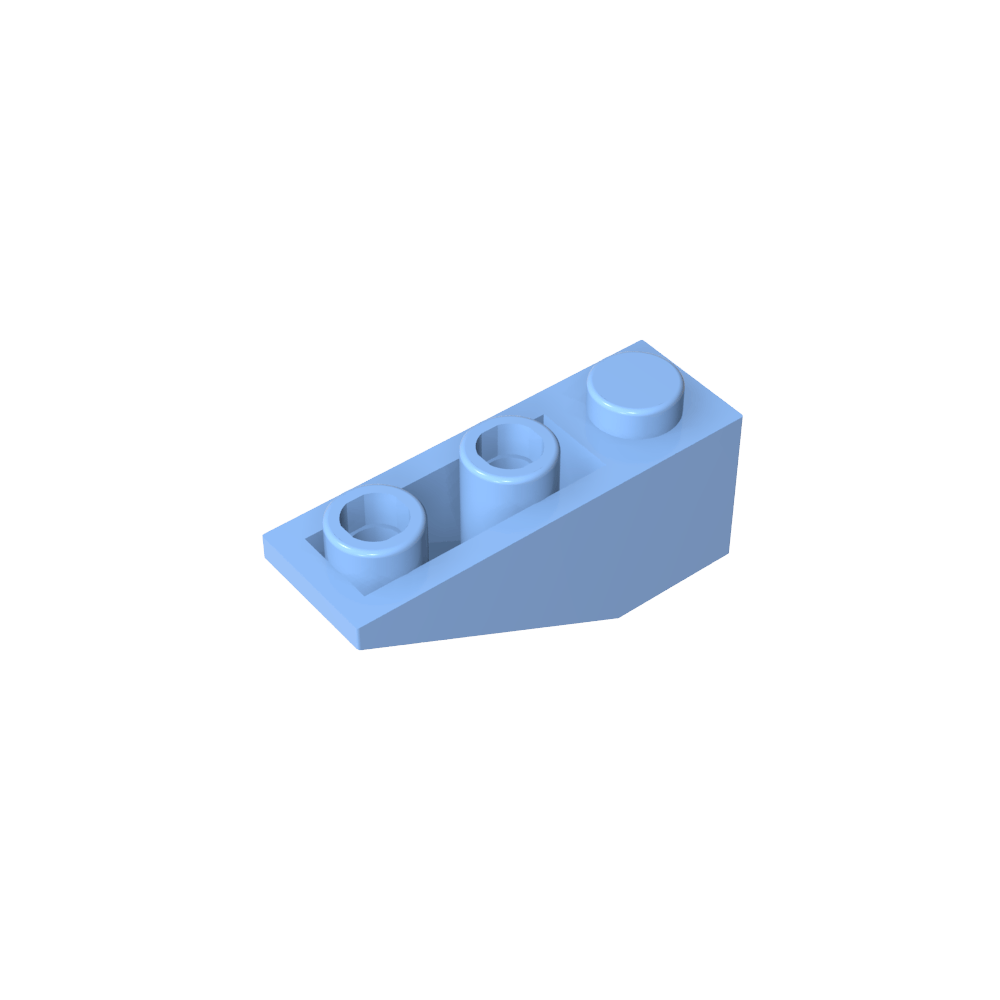 Schräge umgekehrte 34° 3 x 1 ohne internen Stopper - MyGobricks