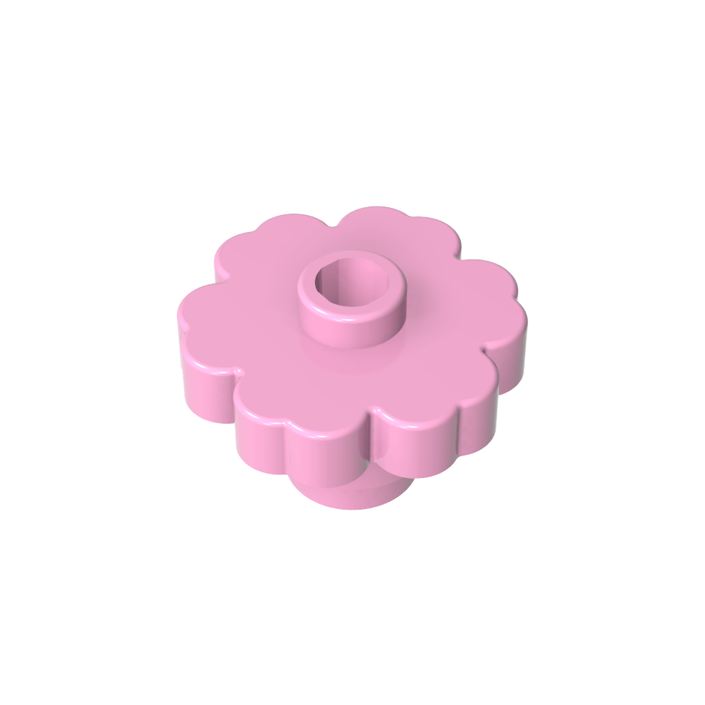 Pflanze, Blume 2 x 2 - Rund [Offene Noppe]-MyGobricks