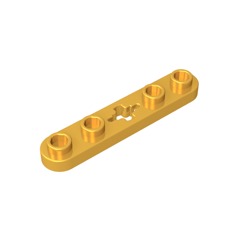 1x5 Platte mit Zwischenwellenloch
