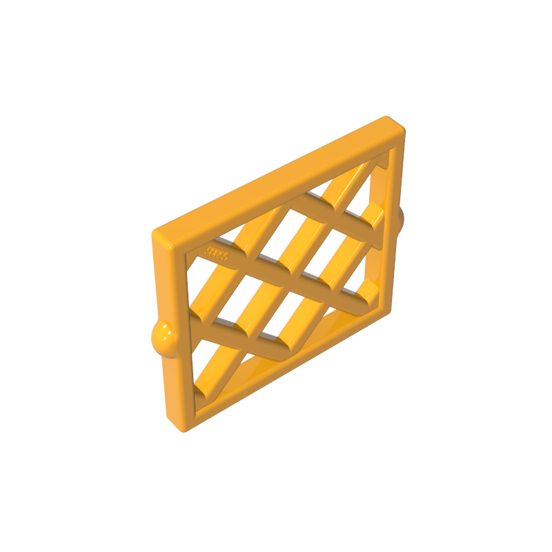 1x2x2 gerasterte Fensterscheibe