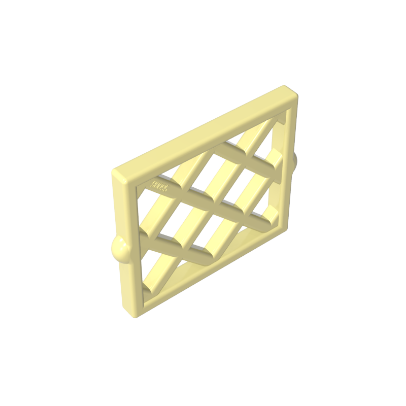 1x2x2 gerasterte Fensterscheibe