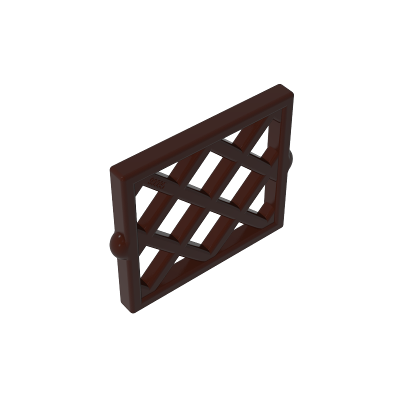 1x2x2 gerasterte Fensterscheibe