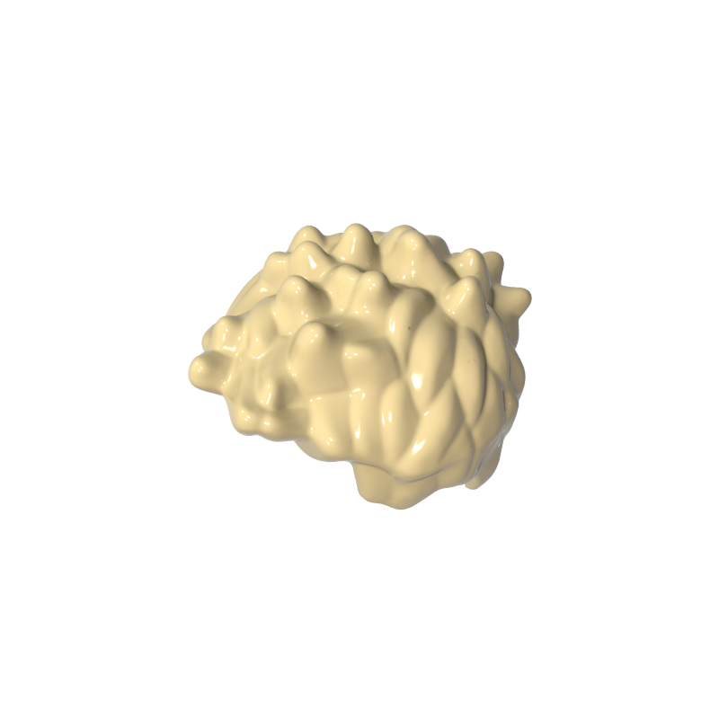 Unordentliches, stacheliges Haar