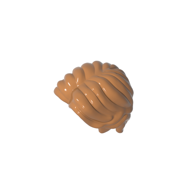 kurzes welliges Haar