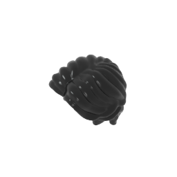 Gobricks-Figur, kurzes, gewelltes Haar mit Mittelscheitel – MyGobricks