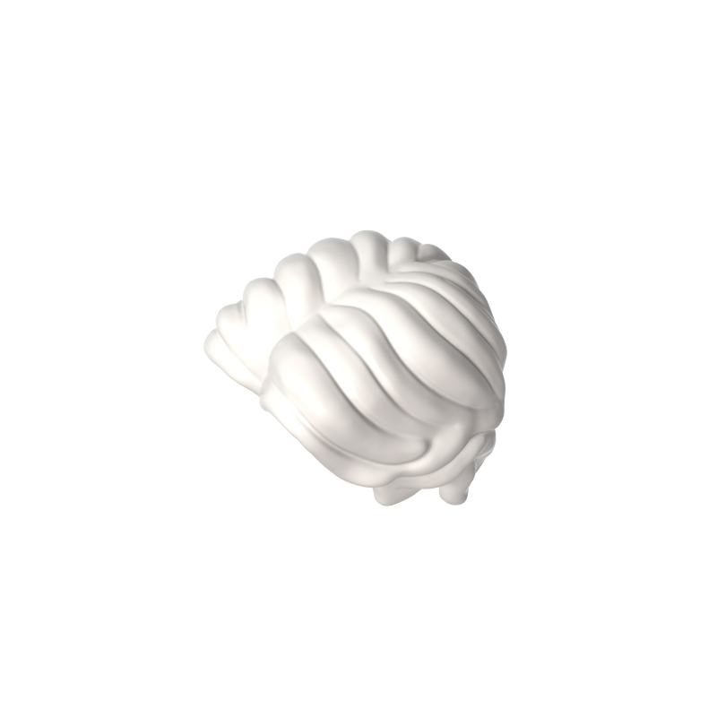 kurzes welliges Haar