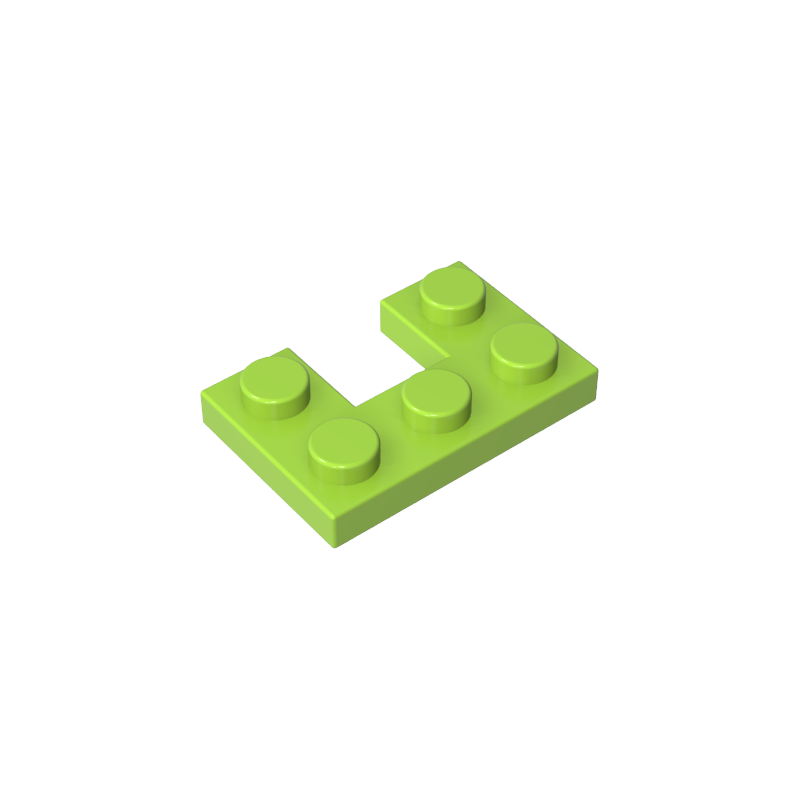 2x3 Spezialplatte mit Kerbe