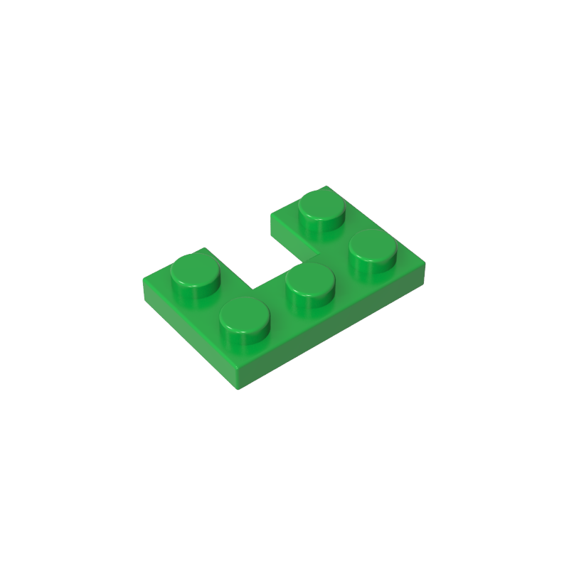 2x3 Spezialplatte mit Kerbe