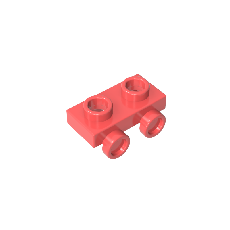 1x2-Platine mit niedrigerer Erhebung auf einer Seite