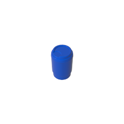 Minifigur hält eine Kaffeetasse oder einen Becher zum Mitnehmen